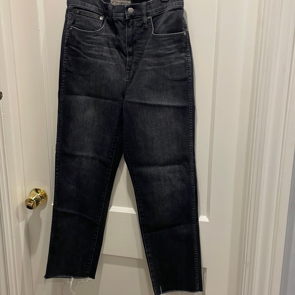 COPY - Point Sur denim jeans size 27. Distressed black